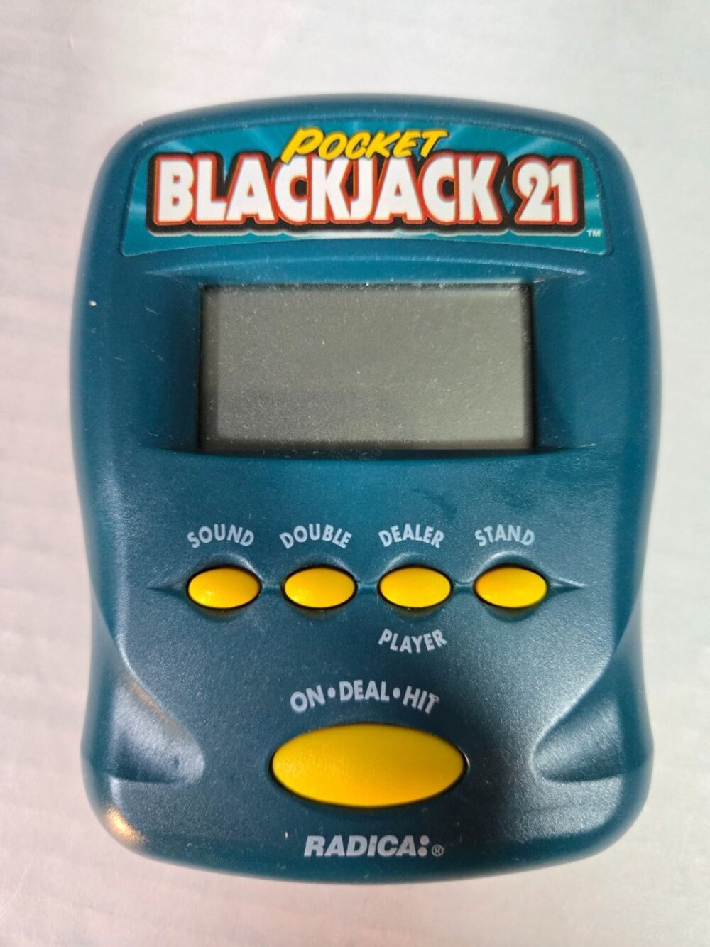 Vintage Pocket Handheld Blackjack 21 Game by Radica